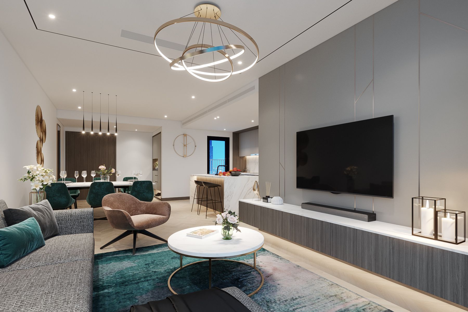 Bán căn hộ studio 1 phòng ngủ tầng cao dự án Lumi Hà Nội